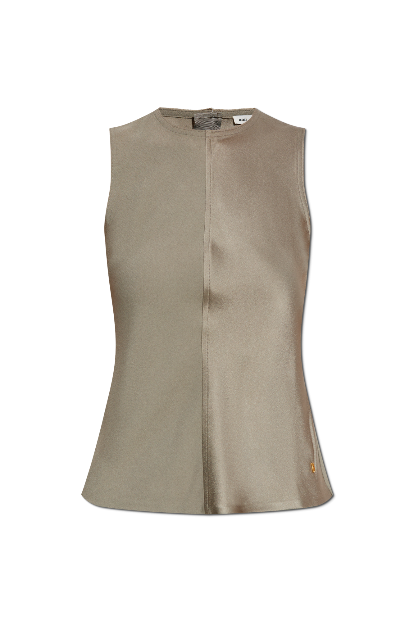 Green Top with stitching Ami Alexandre Mattiussi - Vitkac AS